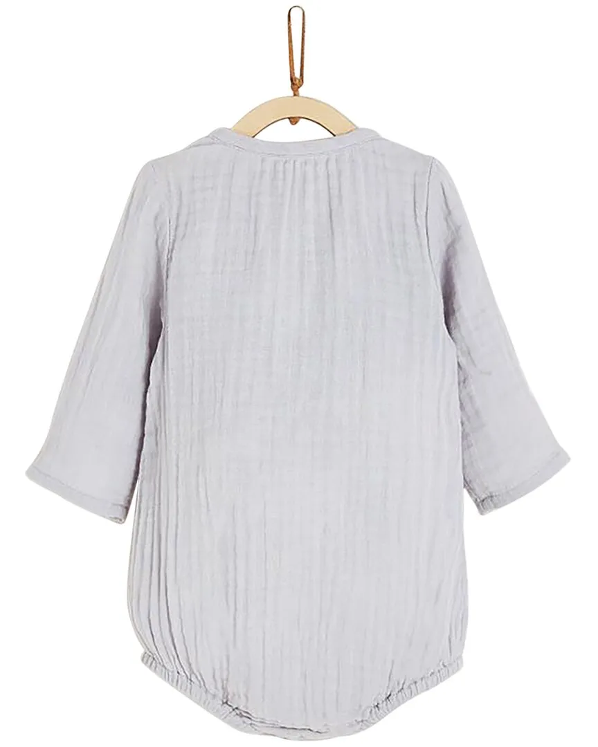 Babycottons Paradise Mandarin Collar Bodysuit