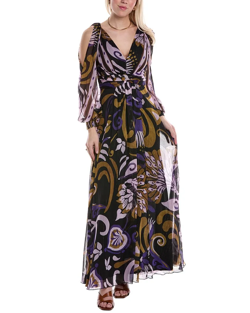 Carla Ruiz Cold-Shoulder Gown