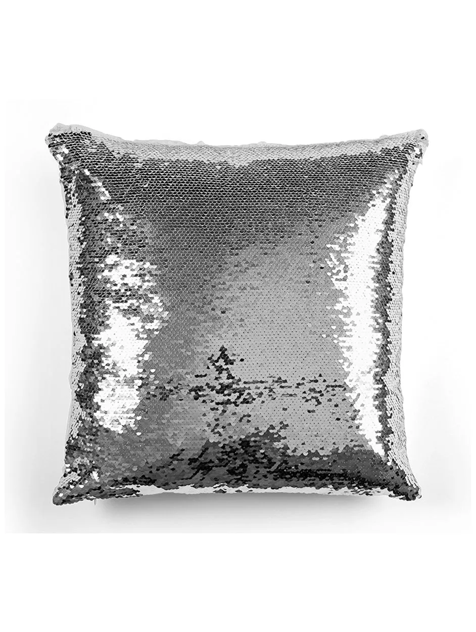CUSTOM SEQUIN PILLOW - GYMNAST UPSIDE DOWN - Pink Watercolor
