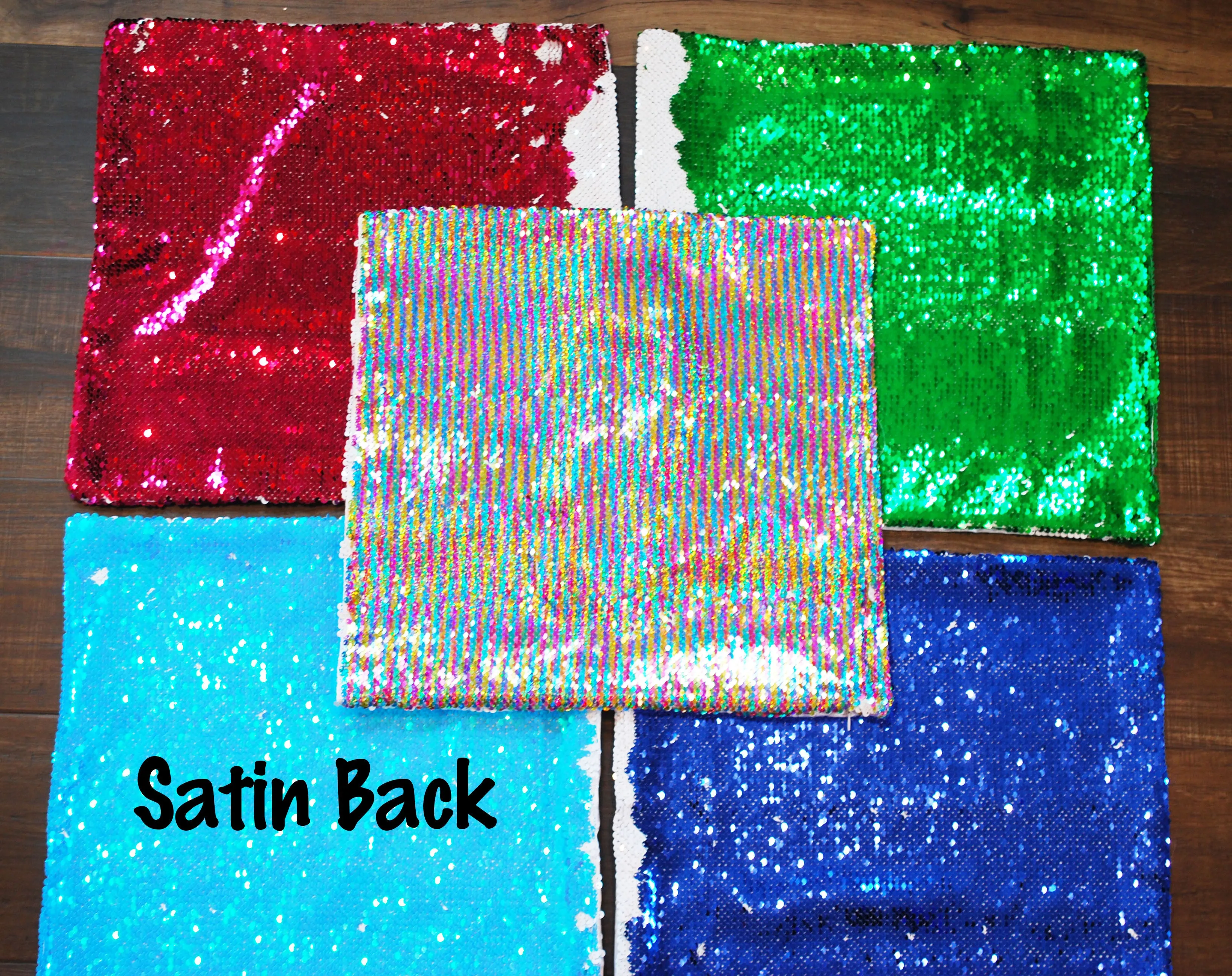 CUSTOM SEQUIN PILLOW - GYMNAST UPSIDE DOWN - Pink Watercolor