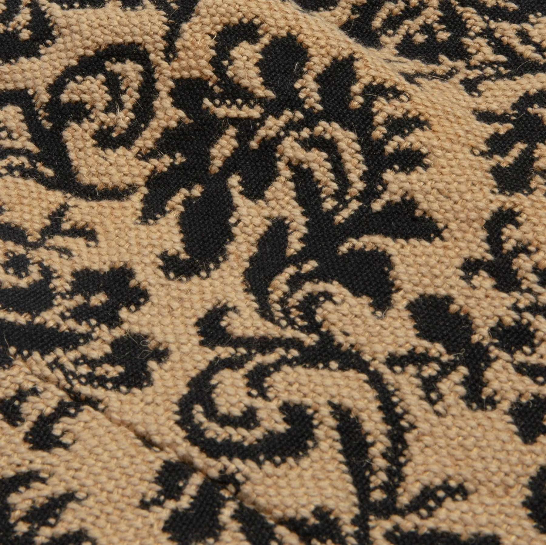 Floral Jacquard Barleycorn Tweed Cropped Shell Top