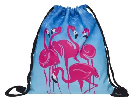 G52 Flamingo Drawstring Bag