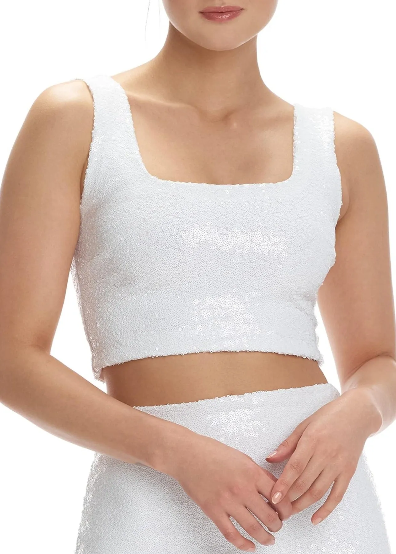 Sequin Crop Top