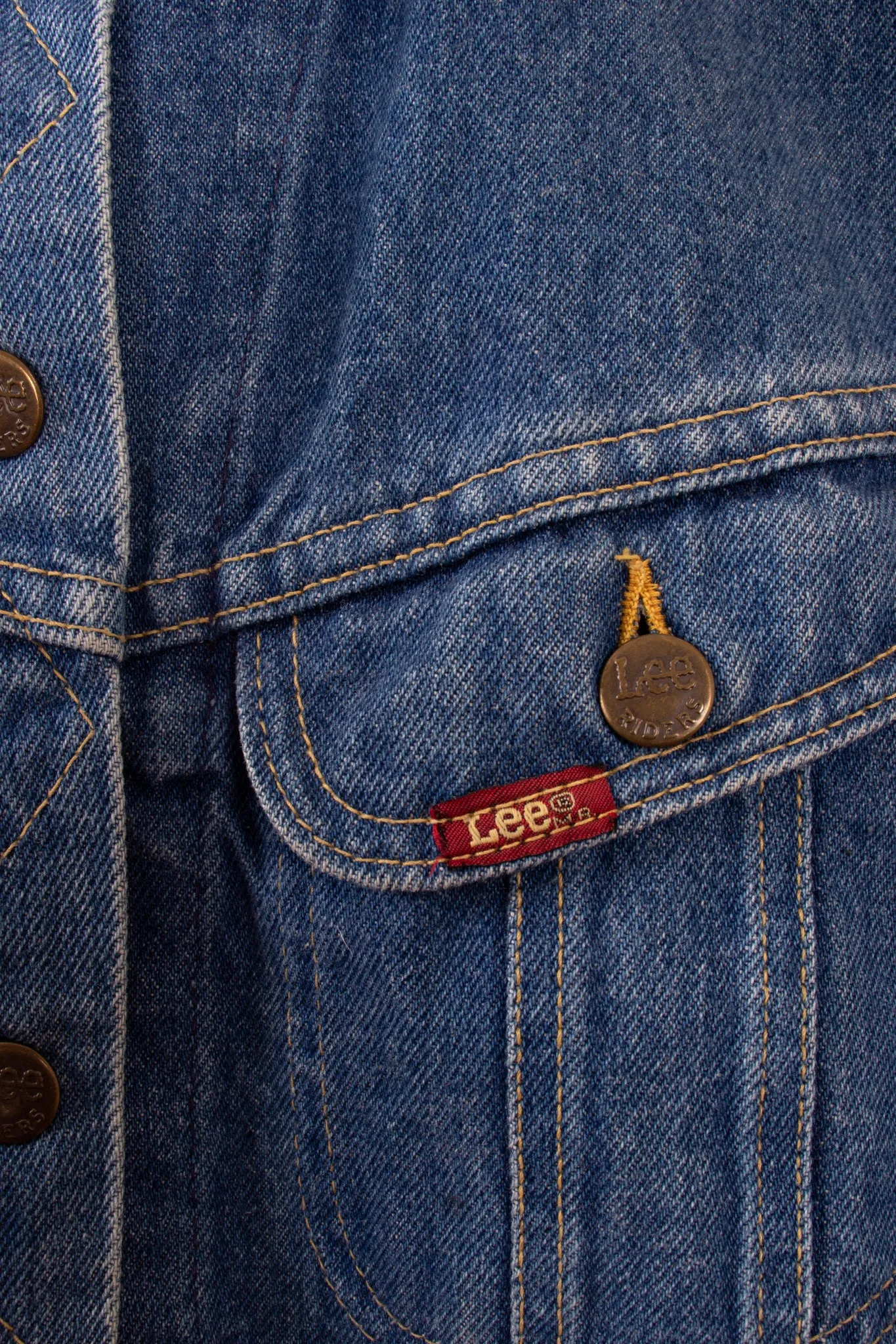 Vintage 80s Lee Union Made Denim Jacket